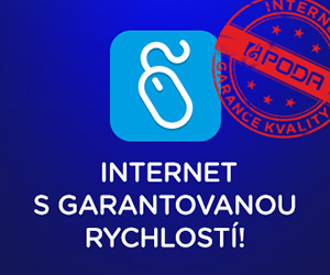 Rychlý internet v Třeboni a okolí s garantovanou rychlostí